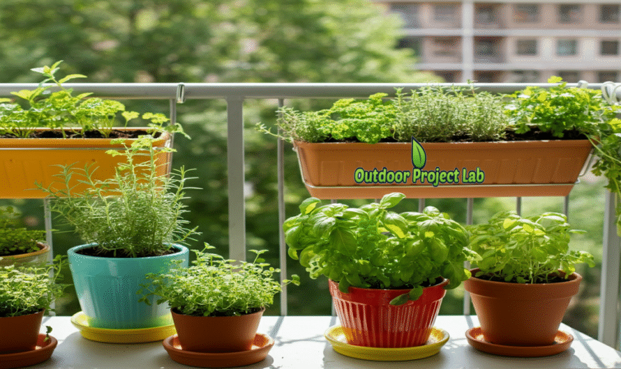 Herb Garden for Apartment Balcony: Best DIY Ideas for Small Spaces