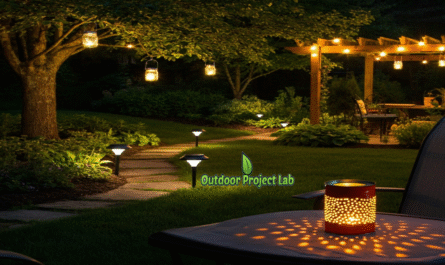 Garden Lighting Ideas on a Budget (Easy & Affordable)