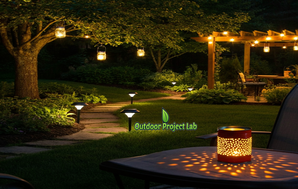 Garden Lighting Ideas on a Budget (Easy & Affordable)
