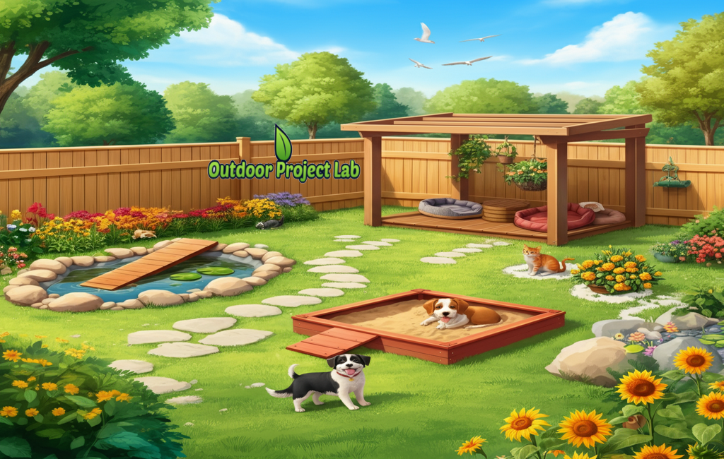Create a Safe and Fun Garden for Your Pets