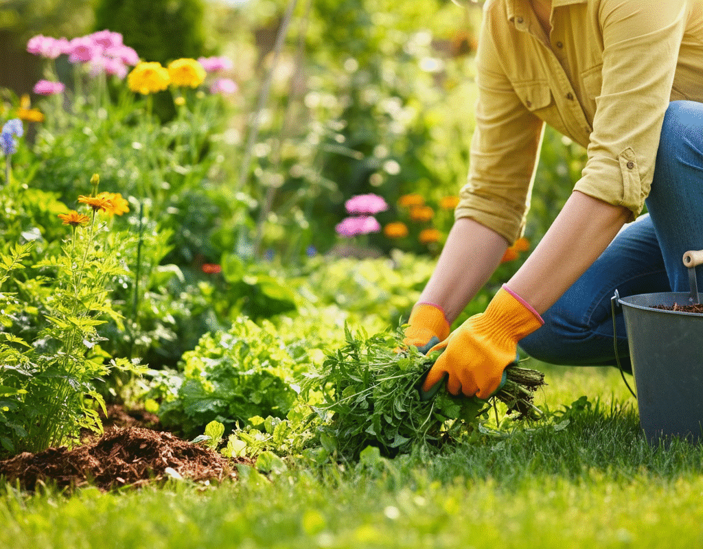 Stop Chamber Bitter Weed in Garden