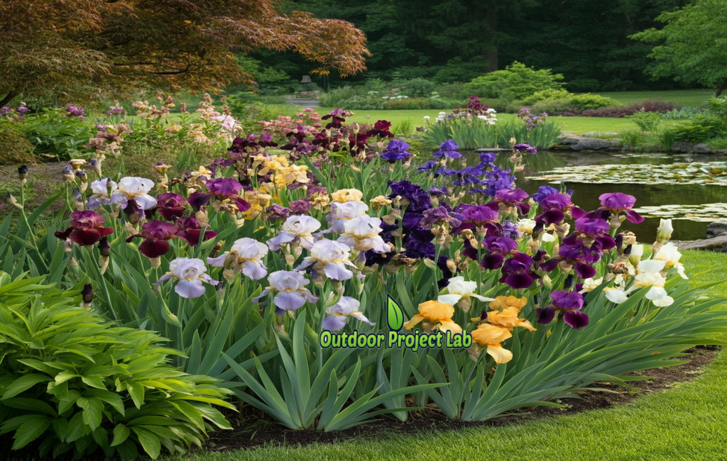 Iris Bed Design Ideas for a Beautiful Garden | Outdoor Project Lab