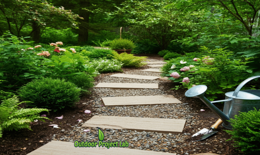 How to Make a DIY Garden Path for Your Backyard