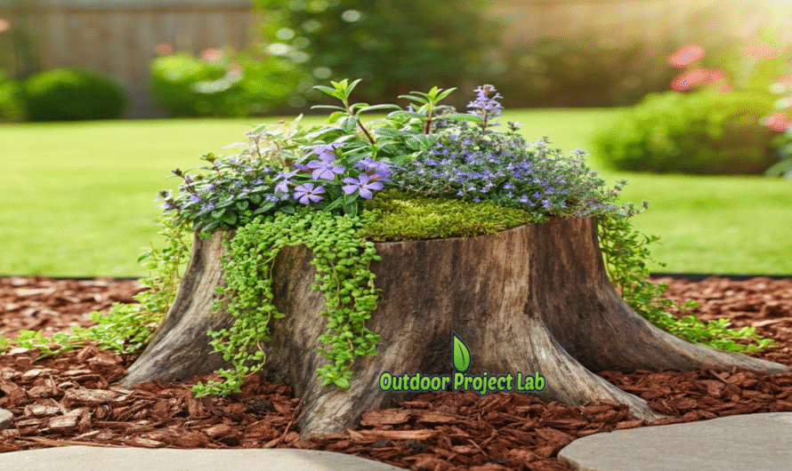 Best Plants to Cover Tree Stumps Naturally | Easy Ideas