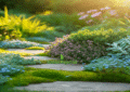 Sun-Loving Stepables Growing Between Garden Stones